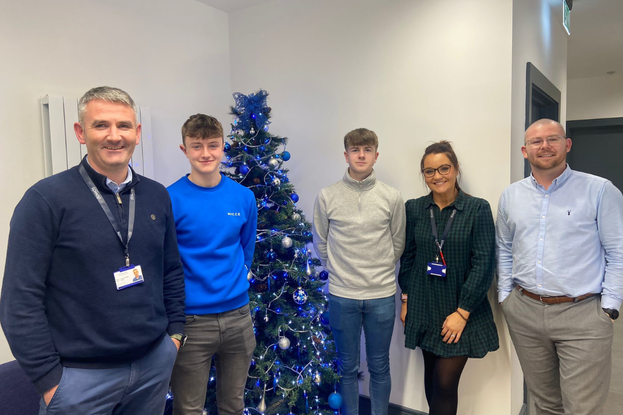 Dowds Welcome Cross and Passion College Students for Work Experience