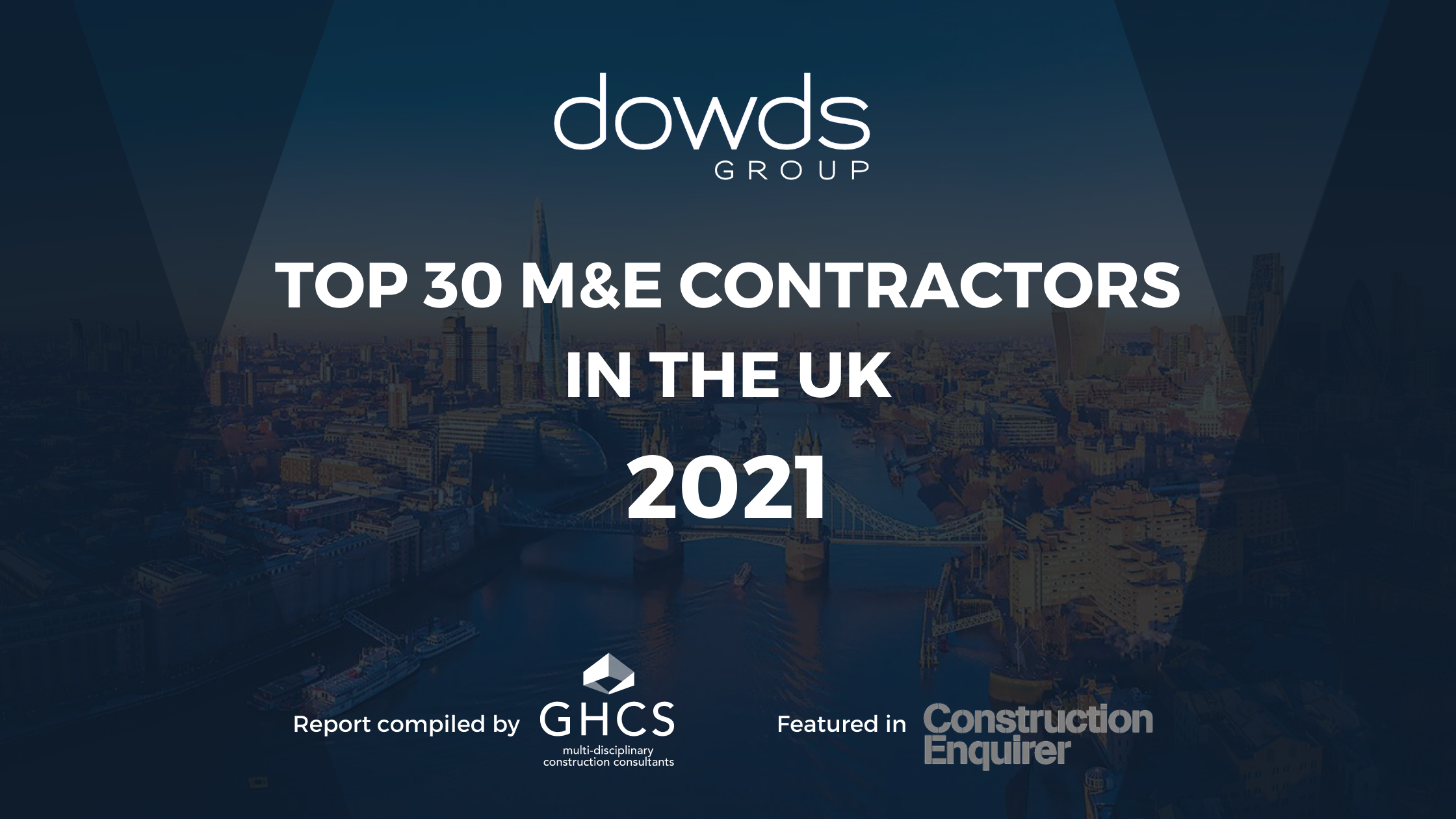 Top 30 M&E Contractor in the UK 2020