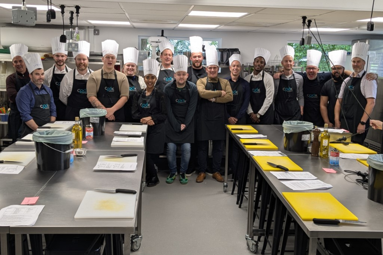 DOWDS GROUP COOK FOR GOOD IN LONDON