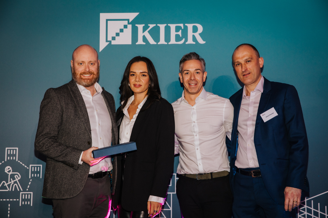 DOWDS GROUP NAMED SOCIAL VALUE CONTRACTOR OF THE YEAR AT KIER'S LONDON & THAMES VALLEY AWARDS